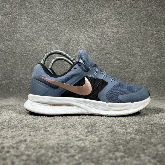 Nike Run Swift 3 Flywire DR2698-400 Women’s Sz 7.5 Blue Gold Running Shoes Used - Picture 1 of 13